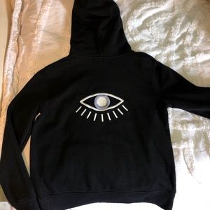 Madewell hoodie- embroidered eye